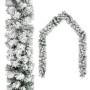 Christmas garland with LED and snow 20 m green PVC by vidaXL, Christmas lights - Ref: Foro24-3077772, Price: 119,67 €, Discou...