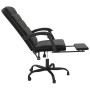 Silla de oficina reclinable terciopelo negro de vidaXL, Sillas de oficina - Ref: Foro24-349652, Precio: 119,99 €, Descuento: %