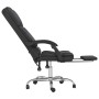 Silla de oficina reclinable masaje cuero sintético negro de vidaXL, Sillas de oficina - Ref: Foro24-349677, Precio: 130,72 €,...