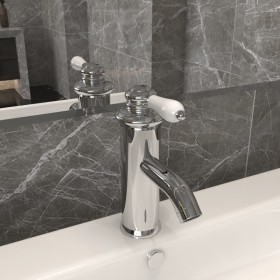 Chrome finish bathroom sink faucet 130x180 mm by vidaXL, Faucets - Ref: Foro24-149070, Price: 33,81 €, Discount: %