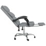 Silla de oficina reclinable de tela gris claro de vidaXL, Sillas de oficina - Ref: Foro24-349627, Precio: 140,97 €, Descuento: %