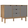 Ausrüstung OTTA Holz Masse Pino braun und grün 113,5x43x73 cm von vidaXL, Sideboards - Ref: Foro24-348592, Preis: 187,32 €, R...