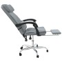 Silla de oficina reclinable con masaje de tela gris claro de vidaXL, Sillas de oficina - Ref: Foro24-349741, Precio: 114,09 €...