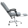 Light Gray Fabric Reclining Office Chair by vidaXL, Office chairs - Ref: Foro24-349751, Price: 86,16 €, Discount: %