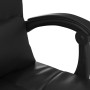 Black synthetic leather massage reclining office chair by vidaXL, Office chairs - Ref: Foro24-349707, Price: 109,48 €, Discou...