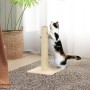 Cream cat scratching post 22x22 x45 cm by vidaXL, Cat furniture - Ref: Foro24-171675, Price: 16,92 €, Discount: %