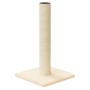 Cream cat scratching post 22x22 x45 cm by vidaXL, Cat furniture - Ref: Foro24-171675, Price: 16,92 €, Discount: %