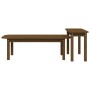 Couchtisch-Set, 2-teilig, massives honigbraunes Kiefernholz von vidaXL, Couchtisch - Ref: Foro24-822365, Preis: 67,28 €, Raba...