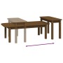 Couchtisch-Set, 2-teilig, massives honigbraunes Kiefernholz von vidaXL, Couchtisch - Ref: Foro24-822365, Preis: 67,28 €, Raba...