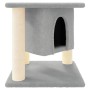 Cat scratching post with light gray sisal posts 37 cm by vidaXL, Cat furniture - Ref: Foro24-171655, Price: 33,78 €, Discount: %