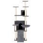 Cat scratcher with dark gray sisal posts 154 cm by vidaXL, Cat furniture - Ref: Foro24-171692, Price: 74,00 €, Discount: %