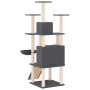 Cat scratcher with dark gray sisal posts 154 cm by vidaXL, Cat furniture - Ref: Foro24-171692, Price: 74,00 €, Discount: %