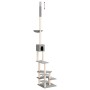 Árbol rascador gatos suelo a techo gris claro 268,5-294,5 cm de vidaXL, Mobiliario para gatos - Ref: Foro24-171715, Precio: 7...