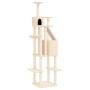 Cat scratching post with cream sisal posts 201 cm by vidaXL, Cat furniture - Ref: Foro24-171642, Price: 105,99 €, Discount: %