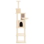 Cat scratching post with cream sisal posts 201 cm by vidaXL, Cat furniture - Ref: Foro24-171642, Price: 105,99 €, Discount: %