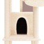 Cat scratching post with cream sisal posts 201 cm by vidaXL, Cat furniture - Ref: Foro24-171642, Price: 105,99 €, Discount: %