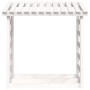 Solid white pine firewood rack 108x64.5x110 cm by vidaXL, Accessories for bags and firewood holders - Ref: Foro24-822438, Pri...