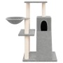 Cat scratcher with light gray sisal posts 82 cm by vidaXL, Cat furniture - Ref: Foro24-171667, Price: 51,96 €, Discount: %