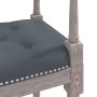 Dark gray velvet bench 110x40x70 cm by vidaXL, Banks - Ref: Foro24-344426, Price: 90,85 €, Discount: %