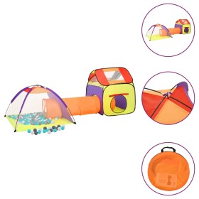 Children's play tent with 250 multicolored balls 338x123x111cm by vidaXL, Play tents and tunnels - Ref: Foro24-3107731, Price...