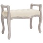 Linen bench 80x45x60 cm by vidaXL, Banks - Ref: Foro24-344429, Price: 124,74 €, Discount: %