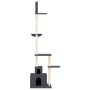 Floor-to-ceiling cat scratching tree dark gray 250.5-276.5 cm by vidaXL, Cat furniture - Ref: Foro24-171722, Price: 72,30 €, ...