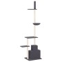 Floor-to-ceiling cat scratching tree dark gray 250.5-276.5 cm by vidaXL, Cat furniture - Ref: Foro24-171722, Price: 72,30 €, ...