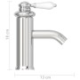 Grifo para lavabo de baño acabado cromado 130x180 mm de vidaXL, Grifos - Ref: Foro24-149070, Precio: 33,81 €, Descuento: %