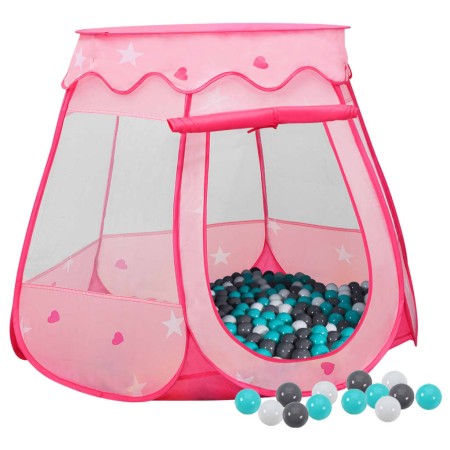 Kinderspielzelt mit 250 rosa Bällen 102x102x82 cm von vidaXL, Spielzelte und Tunnel - Ref: Foro24-3107725, Preis: 52,26 €, Ra...