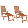 7-piece solid eucalyptus wood garden dining set by vidaXL, Garden sets - Ref: Foro24-3087340, Price: 663,90 €, Discount: %