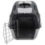 Pet carrier in gray and black polypropylene 55x36x35 cm by vidaXL, Pet carriers and boxes - Ref: Foro24-171797, Price: 33,94 ...