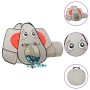 Elephant design game store 250 gray balls 174x86x101cm by vidaXL, Play tents and tunnels - Ref: Foro24-3107740, Price: 63,17 ...