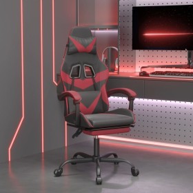 Drehbarer Gaming-Stuhl und Fußstütze aus Kunstleder von vidaXL, Gaming-Stühle - Ref: Foro24-349562, Preis: 119,99 €, Rabatt: %