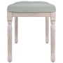 Light gray velvet bench 80x40x49 cm by vidaXL, Banks - Ref: Foro24-344446, Price: 56,80 €, Discount: %