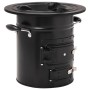 Cocina de leña para camping acero negro 50x33,5x30,5 cm de vidaXL, Chimeneas - Ref: Foro24-319441, Precio: 140,55 €, Descuent...