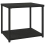 Black synthetic rattan side table 55x45x49 cm by vidaXL, Side tables - Ref: Foro24-319404, Price: 36,88 €, Discount: %