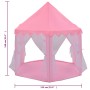 Carpa de juegos de princesa con 250 bolas rosa 133x140 cm de vidaXL, Tiendas y túneles de juego - Ref: Foro24-3107713, Precio...