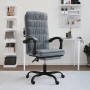 Silla de oficina reclinable de terciopelo gris oscuro de vidaXL, Sillas de oficina - Ref: Foro24-349649, Precio: 133,99 €, De...