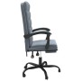 Silla de oficina reclinable de terciopelo gris oscuro de vidaXL, Sillas de oficina - Ref: Foro24-349649, Precio: 133,99 €, De...