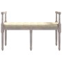 Linen bench 110x40x70 cm by vidaXL, Banks - Ref: Foro24-344422, Price: 82,03 €, Discount: %