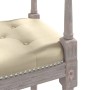 Linen bench 110x40x70 cm by vidaXL, Banks - Ref: Foro24-344422, Price: 82,03 €, Discount: %