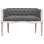 Dark gray fabric bench 98x56x69 cm by vidaXL, Banks - Ref: Foro24-344509, Price: 304,30 €, Discount: %