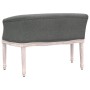 Dark gray fabric bench 98x56x69 cm by vidaXL, Banks - Ref: Foro24-344509, Price: 304,30 €, Discount: %