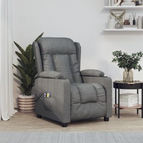 Electric massage chair dark gray fabric by vidaXL, Electric massage chairs - Ref: Foro24-3098790, Price: 284,59 €, Discount: %