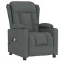 Sillón de masaje eléctrico tela gris oscuro de vidaXL, Sillones de masaje eléctricos - Ref: Foro24-3098790, Precio: 299,15 €,...