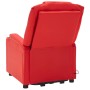 Sillón de masaje elevable cuero sintético rojo de vidaXL, Sillones de masaje eléctricos - Ref: Foro24-3100334, Precio: 370,99...