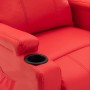 Red synthetic leather elevating massage chair by vidaXL, Electric massage chairs - Ref: Foro24-3100334, Price: 370,99 €, Disc...