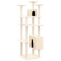 Cat scratcher with cream-colored sisal posts 162 cm tall by vidaXL, Cat furniture - Ref: Foro24-171633, Price: 89,72 €, Disco...