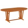 Garden dining set 7 pieces solid eucalyptus wood by vidaXL, Garden sets - Ref: Foro24-3087343, Price: 782,75 €, Discount: %