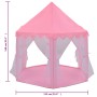 Carpa de juegos de princesa con 250 bolas rosa 133x140 cm de vidaXL, Tiendas y túneles de juego - Ref: Foro24-3107712, Precio...